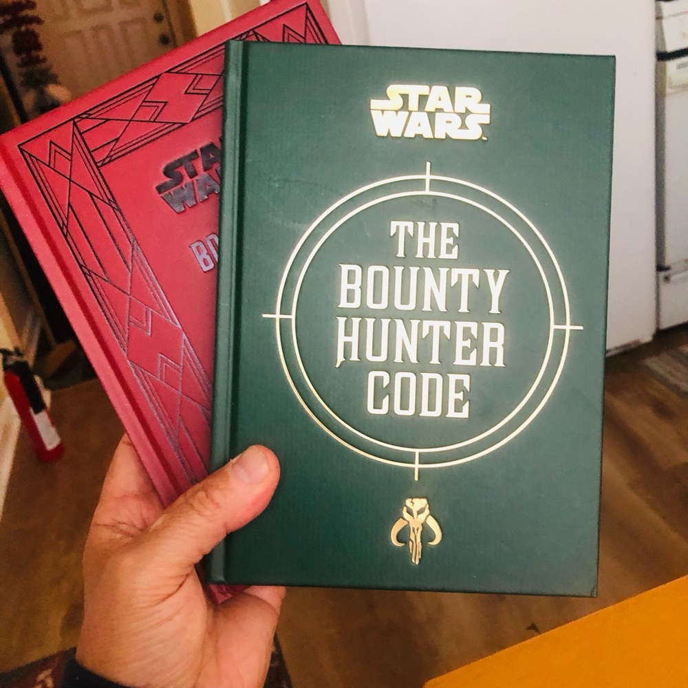 Star Wars Hardcover Book - Green with Gold Accents